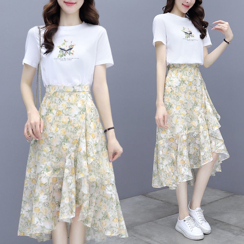 Floral shop skirt malaysia