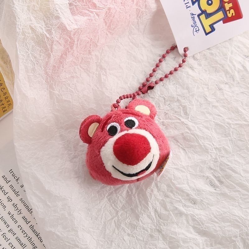 Lotso Cute Keychain Strawberry Bear Plush Toys Kids Gift | Shopee Malaysia