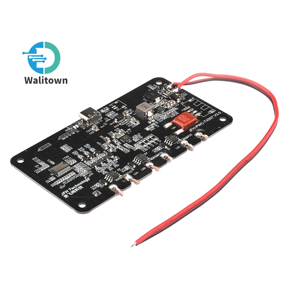 Car 3coil 18W Highpower Wireless Charger Module TypeC Interface