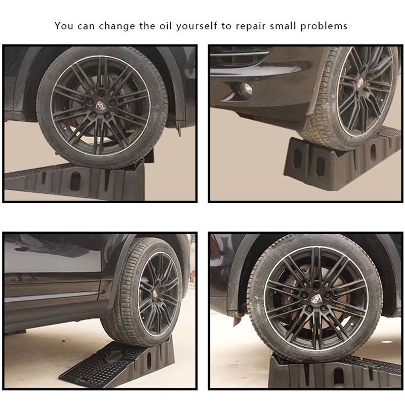 Heavy Duty Plastic Car Ramps Ramp Car Vehicle Truck Repairing Hand Tool ...