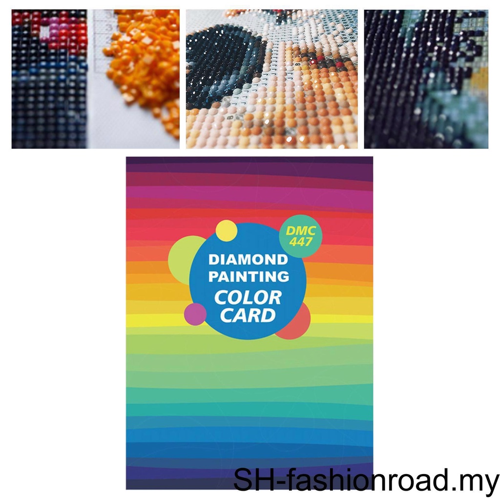 DMC Color Chart for Diamond Painting Reference Diamond Book Tools Art