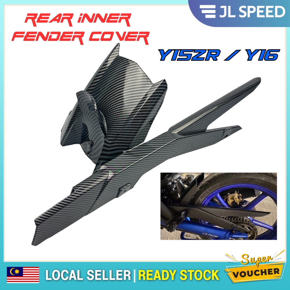 Y15 REAR HUGGER FENDER CARBON FOR YAMAHA Y15 Y15ZR / Y16 Y16ZR REAR ...