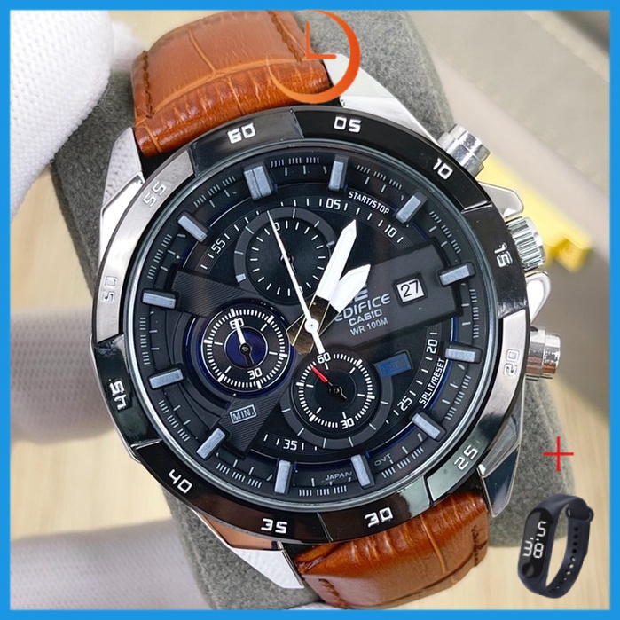 Edifice cheap belt watches