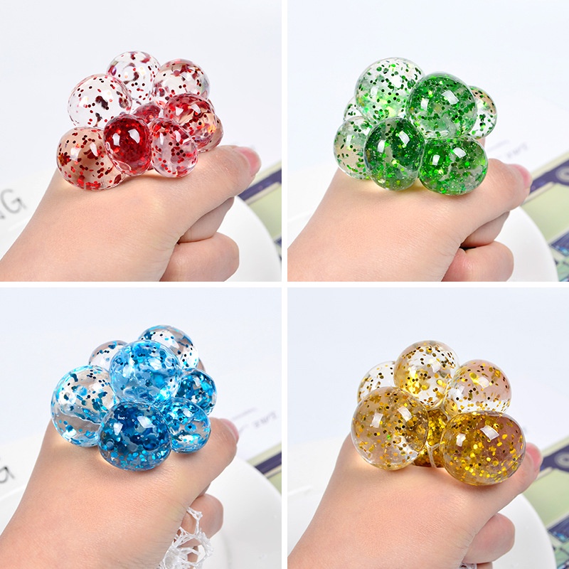 Stress Ball Murah Stress Relief Squishy Squeeze Ball Finger Exercise ...