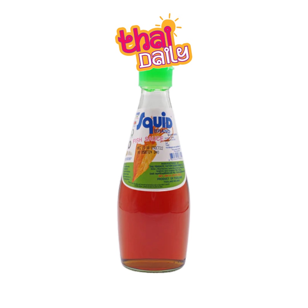 Thai Daily Squid Brand Fish Sauce 300ml (Halal) Shopee Malaysia