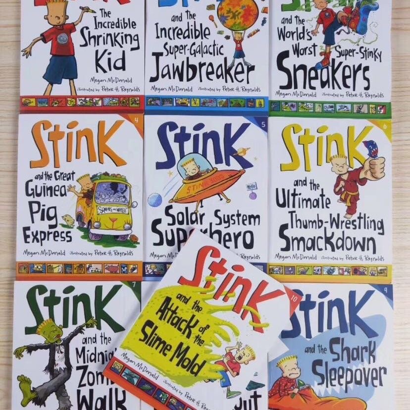 Stink Series Books 10 books set Megan McDonald | Shopee Malaysia