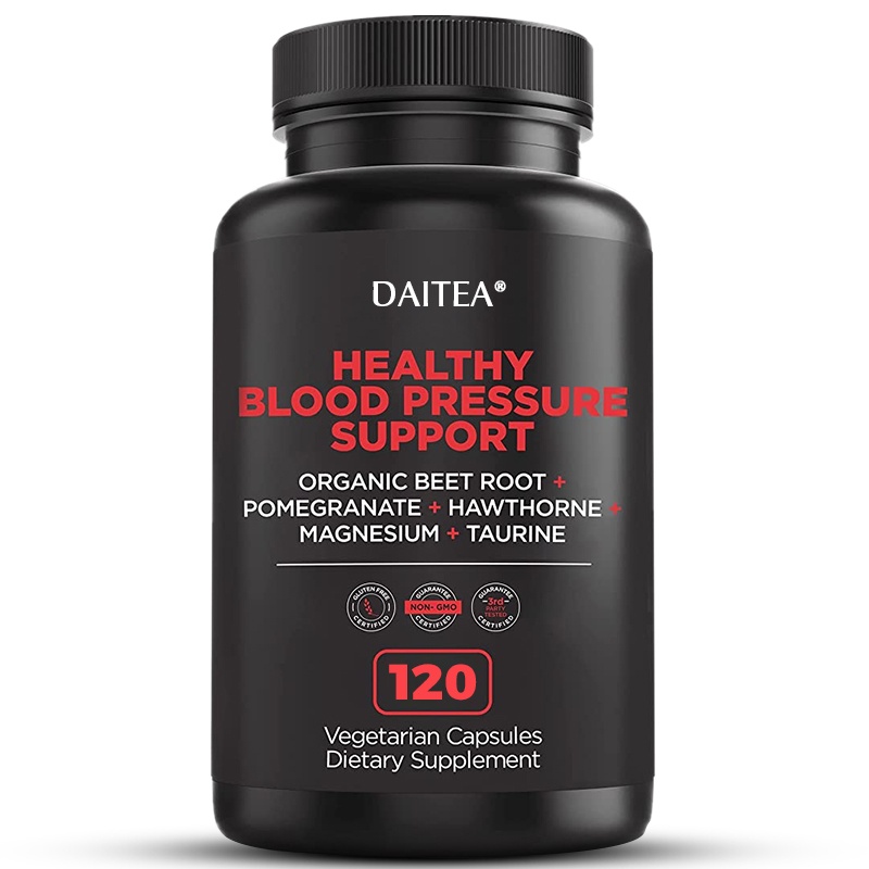Daily Healthy Blood Pressure Supplement Promotes Maintenance of