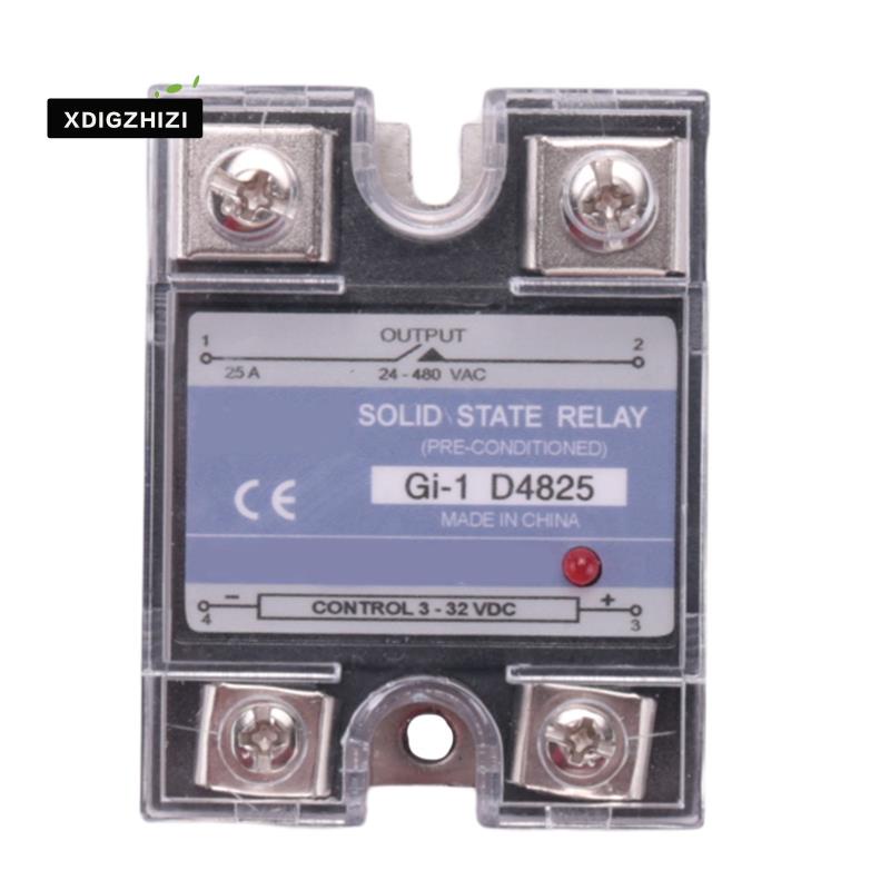 SSR 25A 332V DC To 24480V AC Single Phase Solid State Relay DC