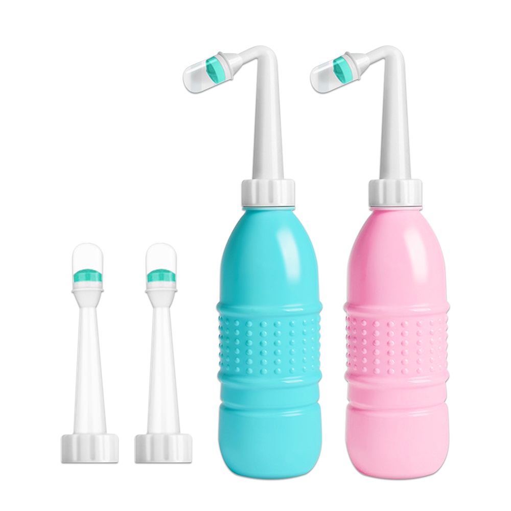 Portable Handheld Bidet Bottle Spray Nozzle For Outdoor Travel Anal