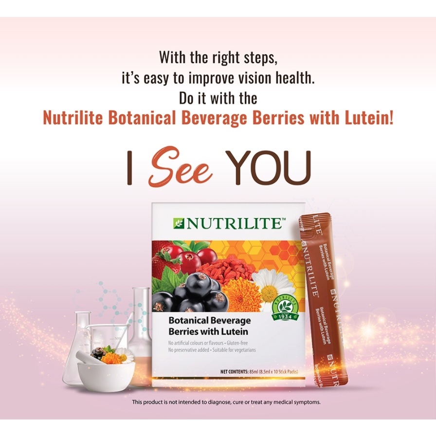 Nutrilite Botanical Beverage Berries With Lutein(Trial Loose Pack 5