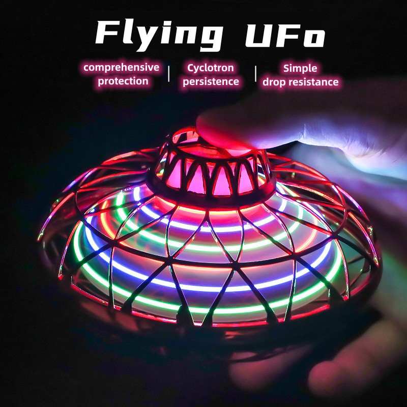 New Upgrade Magic Gyroball Flying Gyro UFO Induction Vehicle Luminous