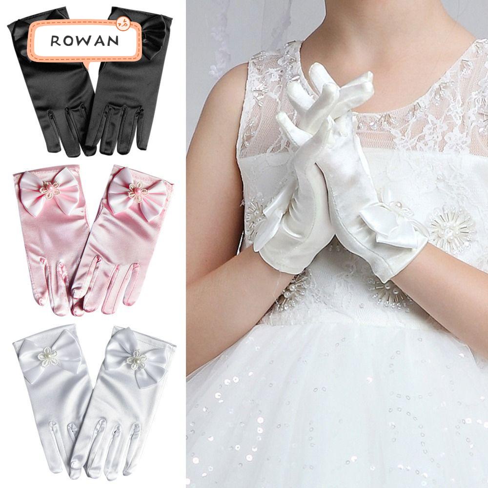 ROWAN Princess Gloves Glove Bow Princess Skirt Accessories Children's
