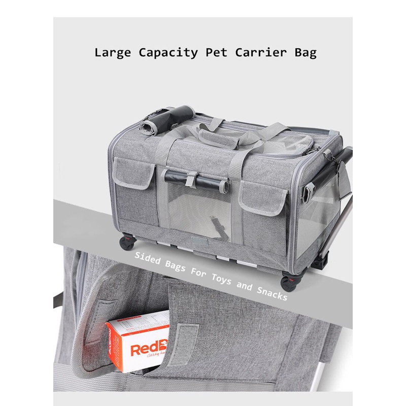 Pet Carrier Backpack 2025 - Warm Travel Bag For Cats & Small Dogs With Hand Warmer Pockets