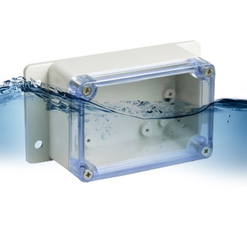 PCF* Clear Cover Junction Box Wall Hang IP66 Waterproof ABS Project