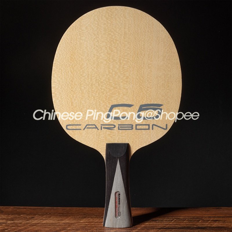 Original SANWEI C6 LD Carbon Table Tennis Blade Racket (Fast Attack ...