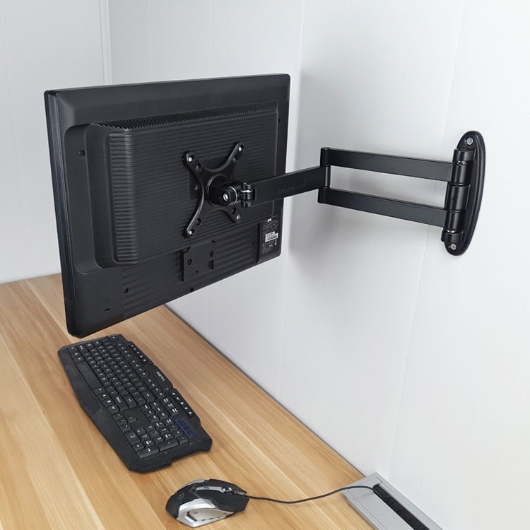 Display bracket arm computer bracket hovering retractable rotating LCD ...