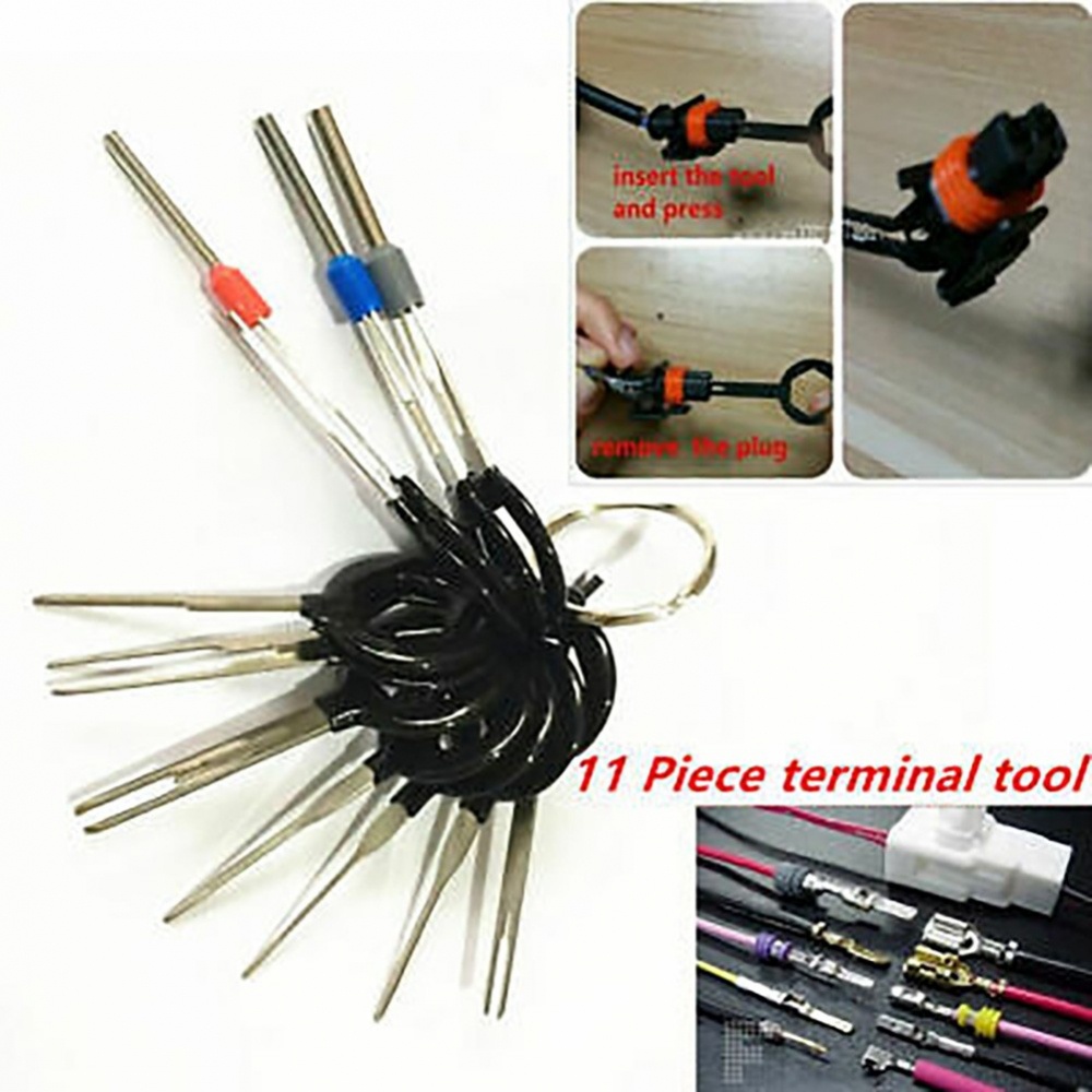 Professional Car Wire Terminal Removal Tool Kit 11 Pcs Pin Release ...