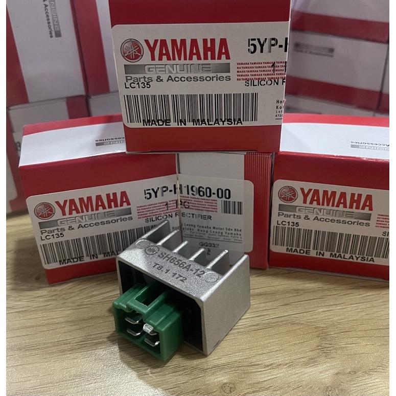 YAMAHA LC135 RECTIFIER ASSY // V1 V2 V3 ORIGINAL RECTIFIER REGULATOR