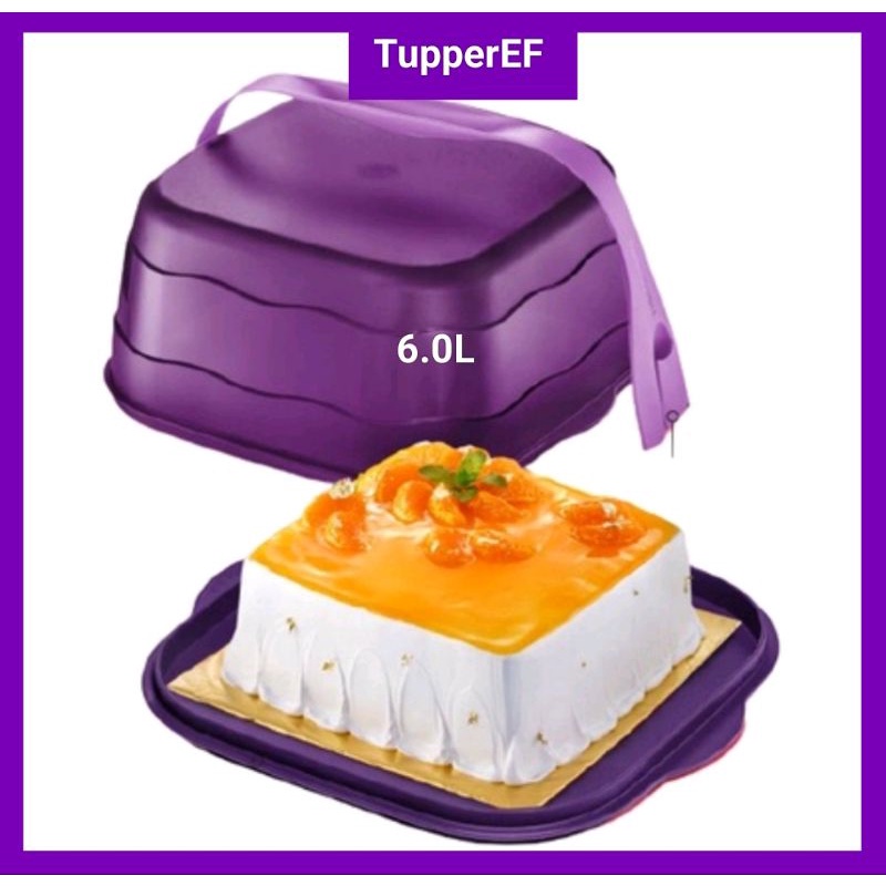 Tupperware Lelong Tupperware Fresh & Fancy Carrier (cake taker) (1pc) 6 ...