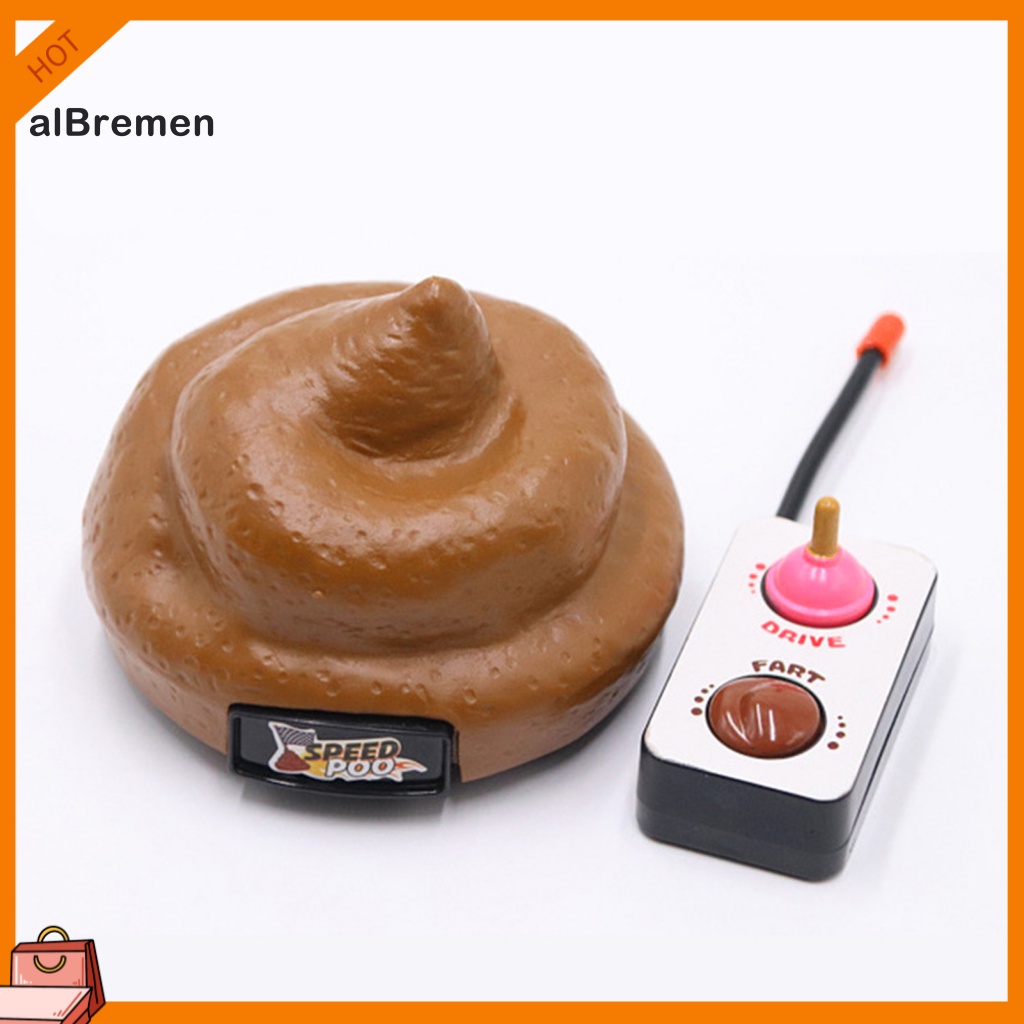 (New) Remote Control Prank Poop Toy for Children Fake Poop Prank Tricky