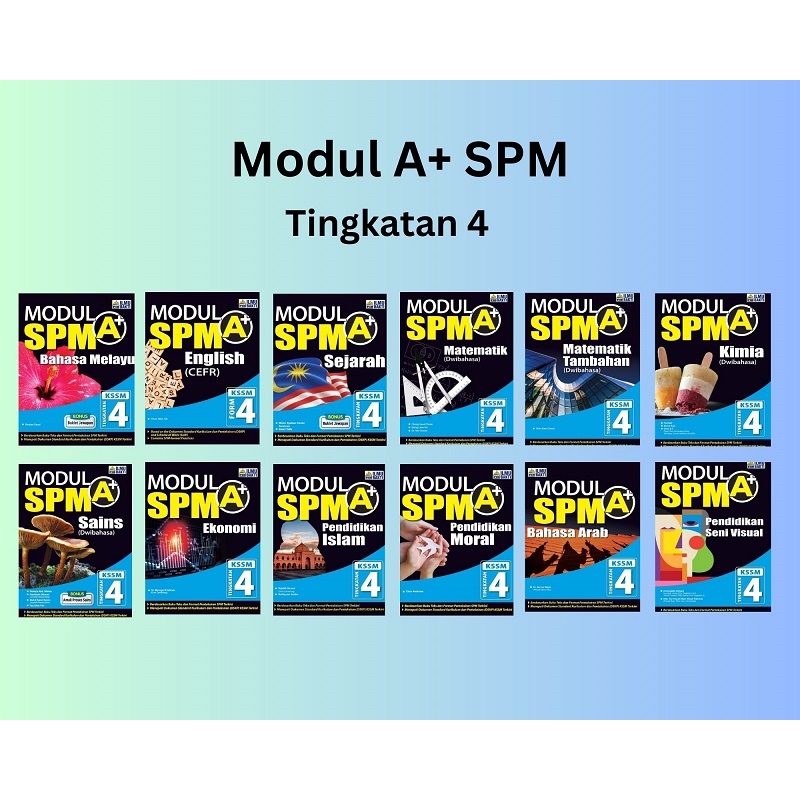 Ilmu Bakti - Modul A+ SPM Tingkatan 4 KSSM (2023) | Shopee Malaysia