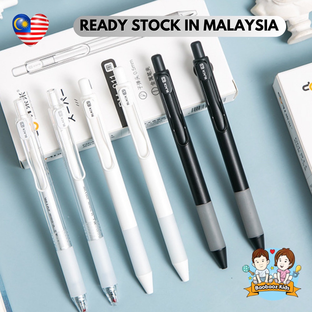 DONGMI 东米 911 / DM-911 0.5mm Quick Fast Dry Gel Press Pen （Red / Blue ...