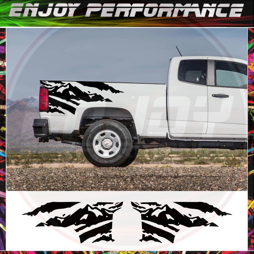 Car Stickers Car Goods Trunk Bed Side Decor Decals For VW Amarok ...
