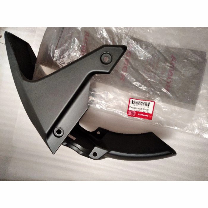 HITAM Honda ADV 150 type 1 K0W Front Fender Black doff original losp ...