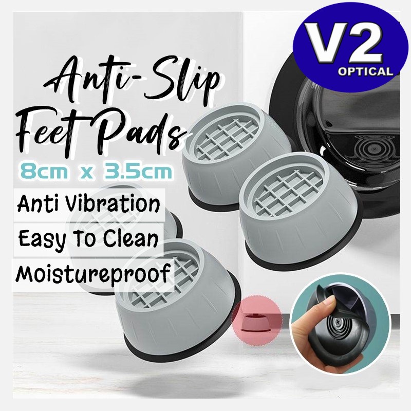 Anti Vibration Washing Machine Feet Pads (1pcs) Shockproof Stackable