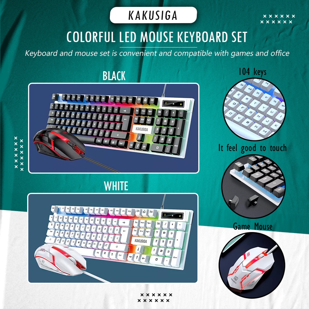 Gaming Mouse Keyboard Set Gaming keyboard and mouse Set USB Gaming