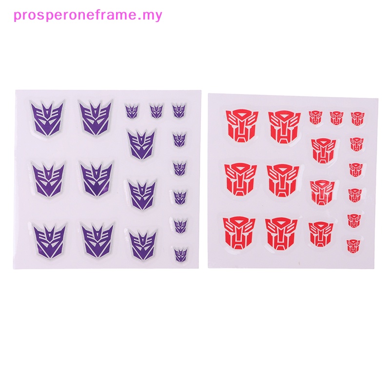 prosperoneframe Transformation Toys Stickers Anime Decepticons Autobots ...