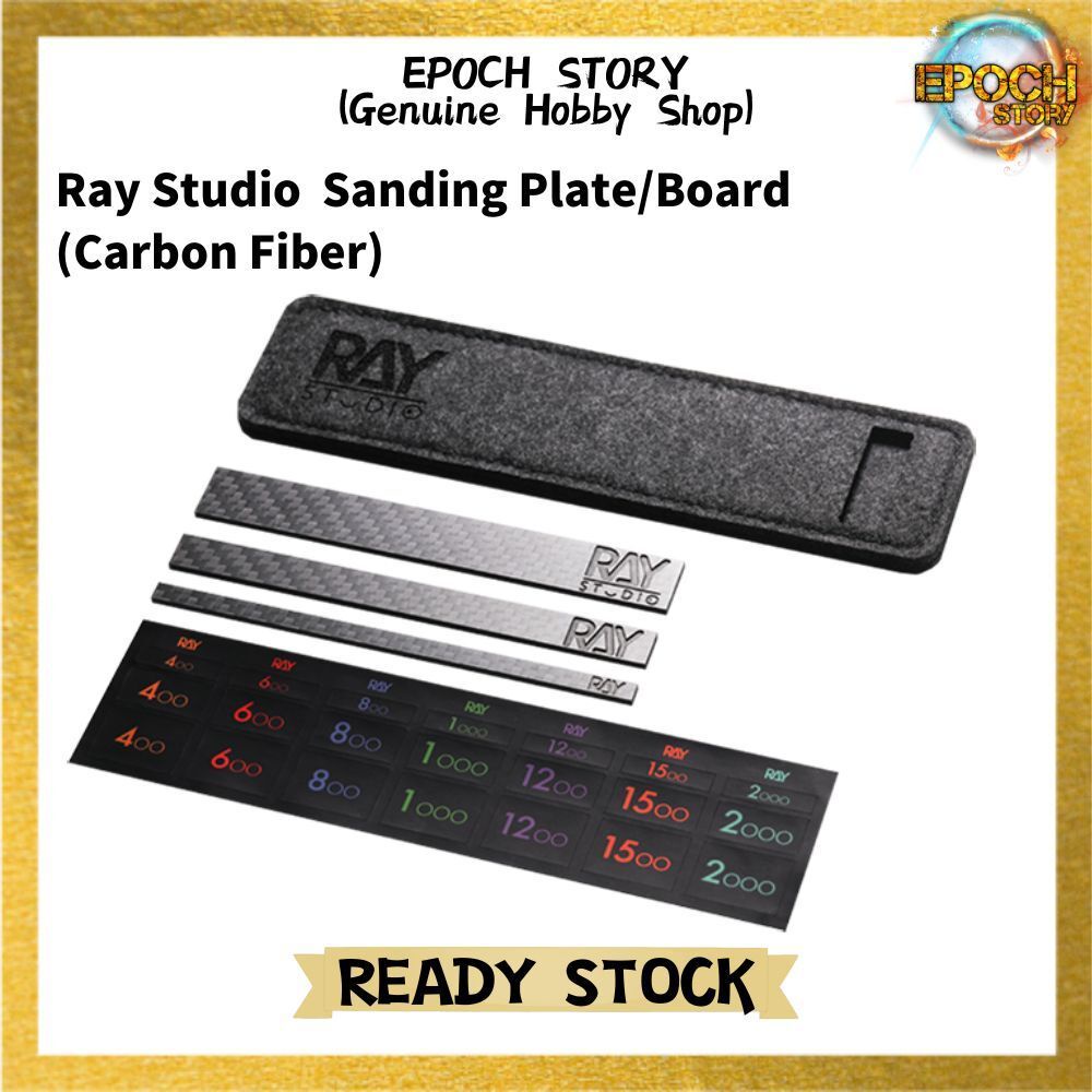 Ray Studio Sanding Plate/Block 2.0mm (1set 3 pcs size) Shopee Malaysia