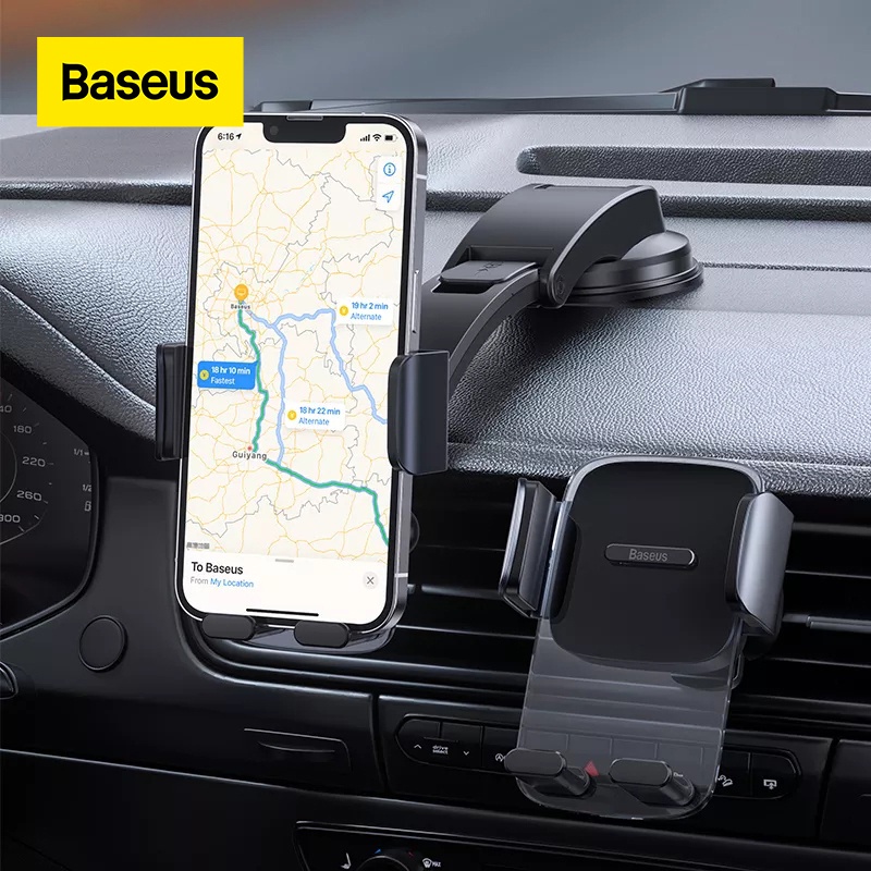 Baseus Original Easy Control Pro Clamp Airvent DashBoard Car Phone