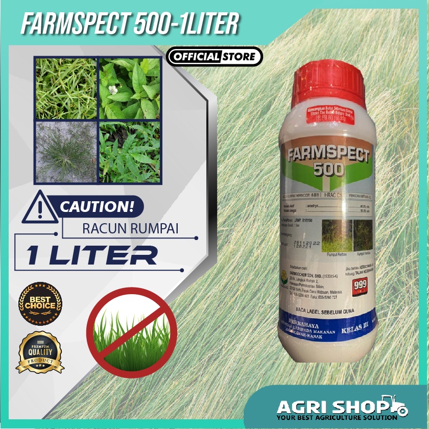 Agrishop 1Liter Farmspect 500 Herbicide Racun Rumpai | Shopee Malaysia