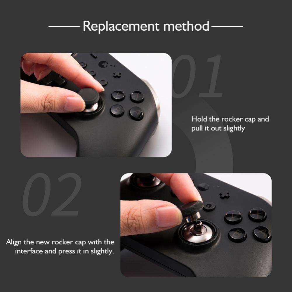 6pcs Joystick Switch Cap Gamepad Rocker Cap Keycap Set Compatible For ...