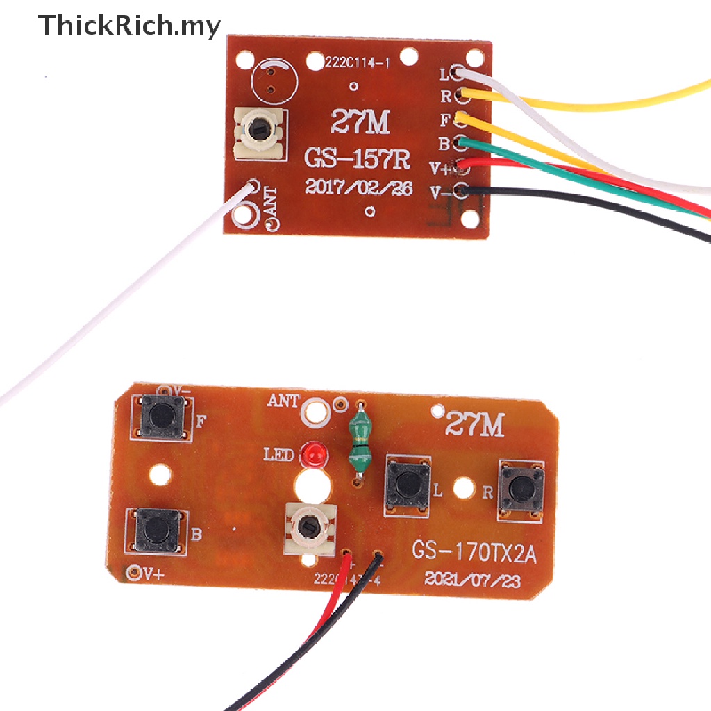 ThickRich 4CH RC Remote Control Circuit PCB Transmitter Receiver Board