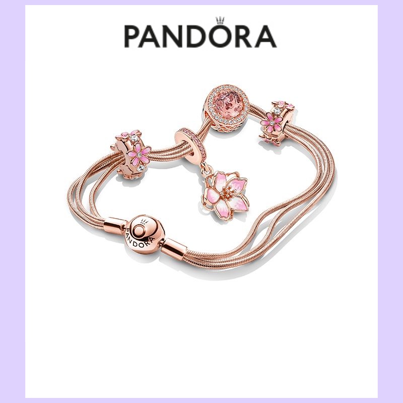 Pandora cherry on sale blossom bracelet