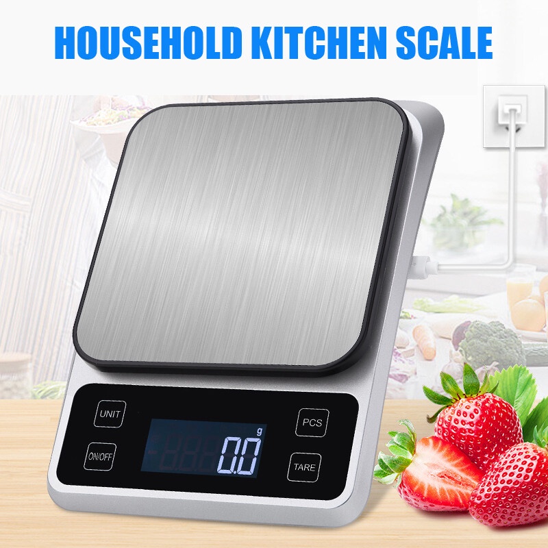 Digital Kitchen Weighing Scale Penimbang Dapur Digital 5kg | Shopee ...