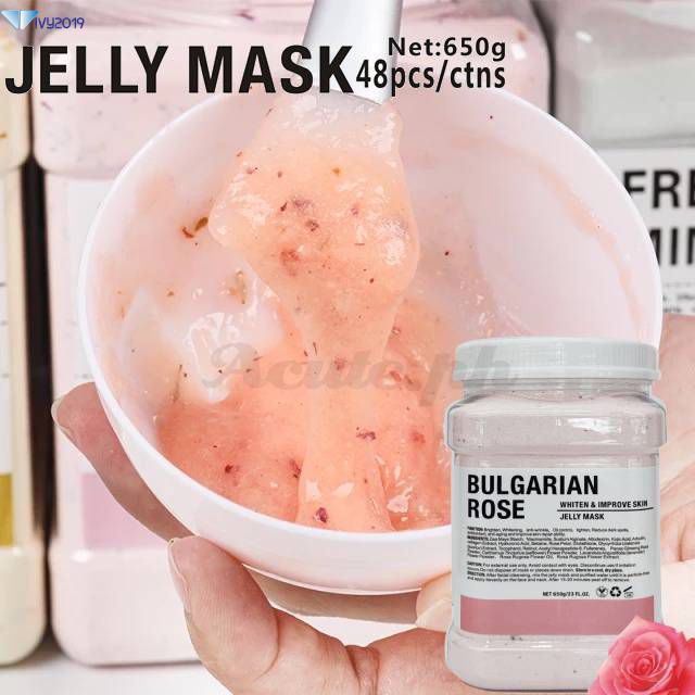 Powder Mask Jar 650g Rose Jelly Mask Spa Jelly Mask Diy Jelly