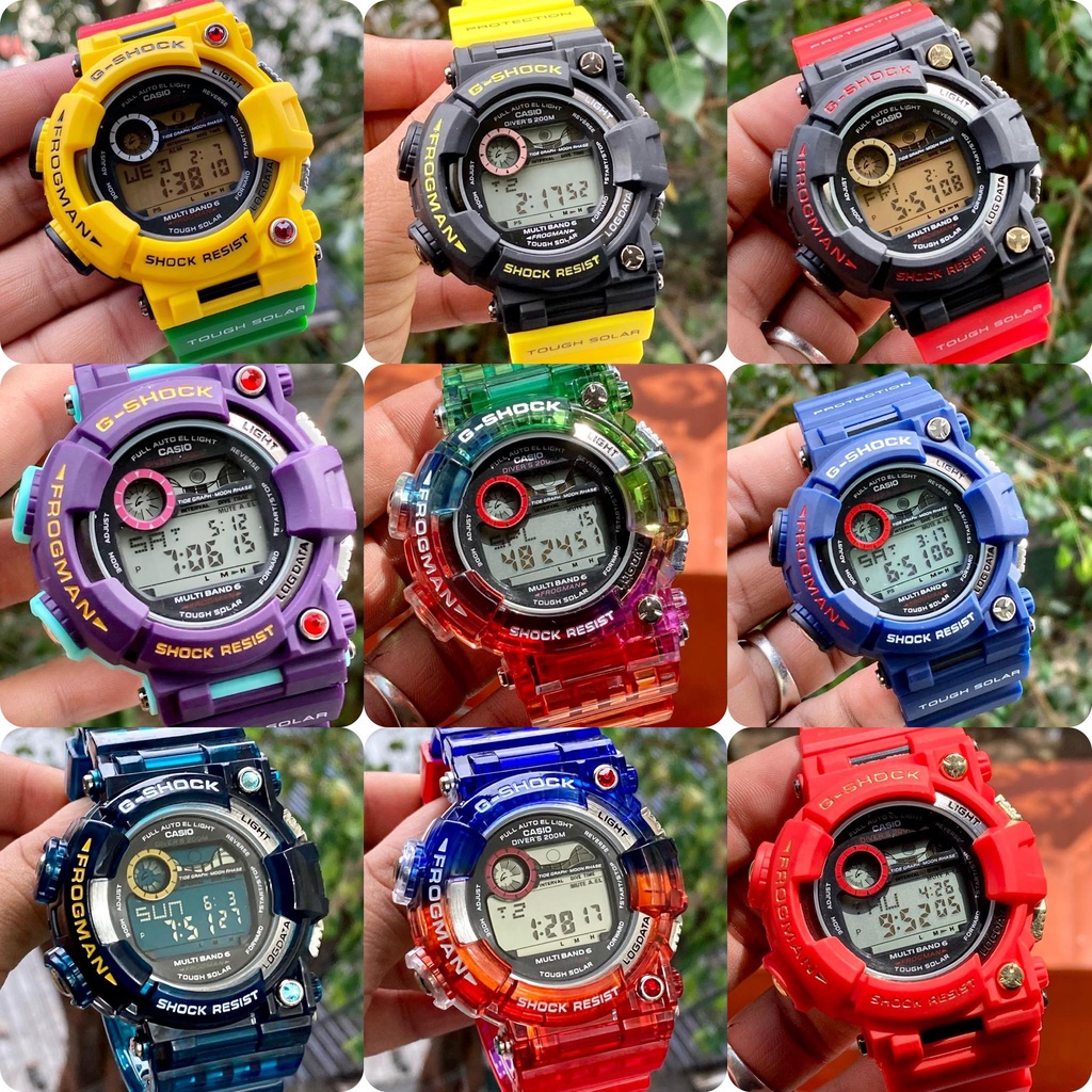 Harga jam g shock frogman clearance original