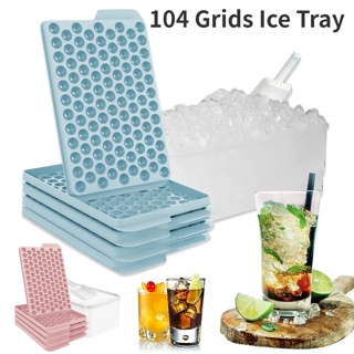 6/18/33 Grids Reusable Round Ice Cube Tray with Lid Mini Ice Ball Maker  Mold for Freezer Ice Cream Party Whiskey Cocktail Cold Drink