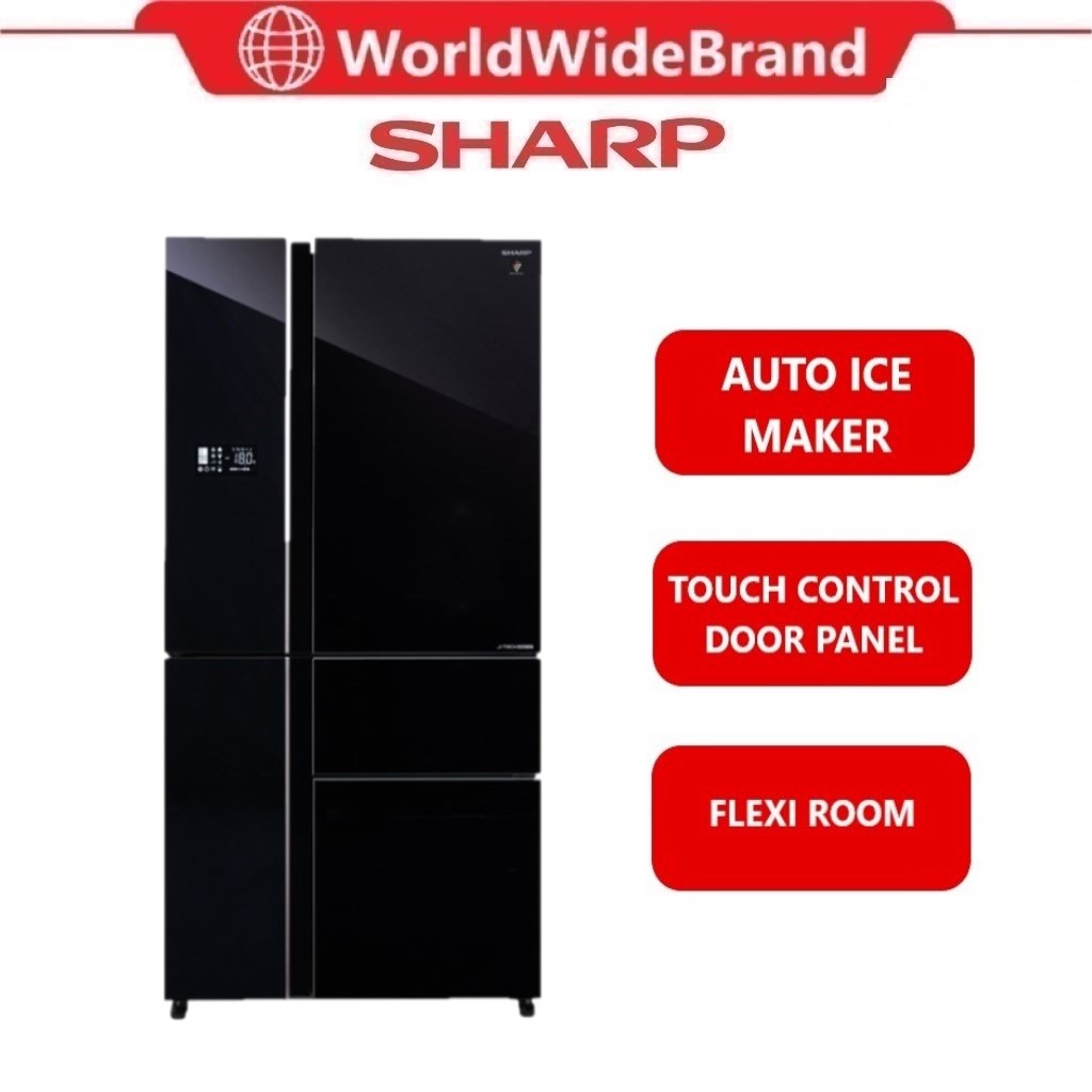 Sharp Refrigerator (800L) J-Tech Inverter with Auto Ice Maker ...