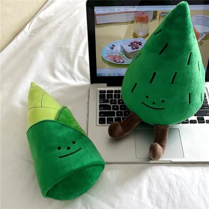 Creative Broccoli Shape Keychain Toast Hotdog Shape Pendant Cartoon ...