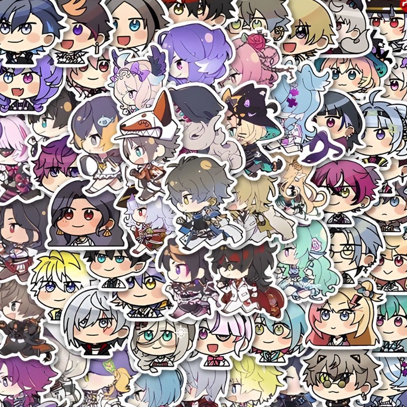 Nijisanji EN Anime Sticker Enna Nina Mysta Vox Sonny Alban Stickers ...