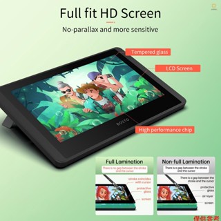 Bosto Hd A H Ips Lcd Graphics Drawing Tablet Monitor Inch Size X Display