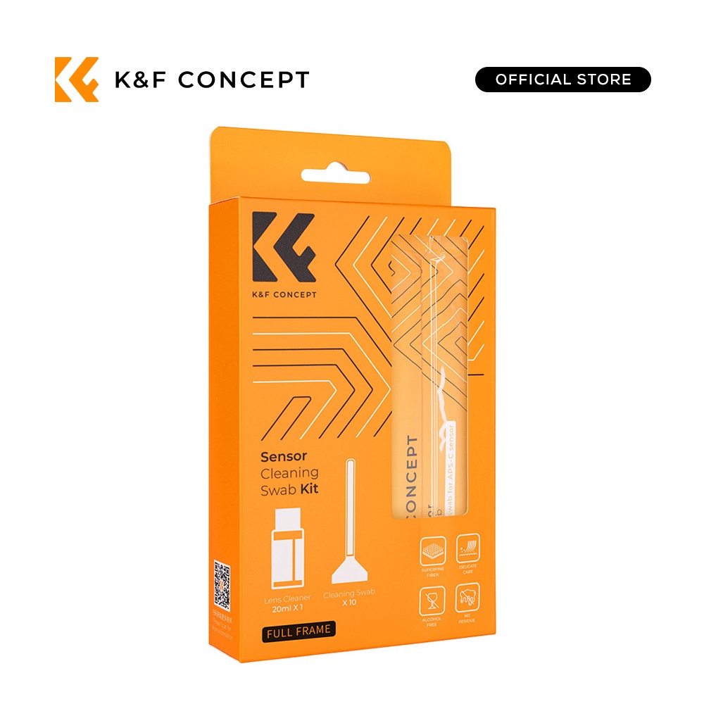K&F Concept 24mm swab sensor cleaning full-frame sensor cleaning swabs ...