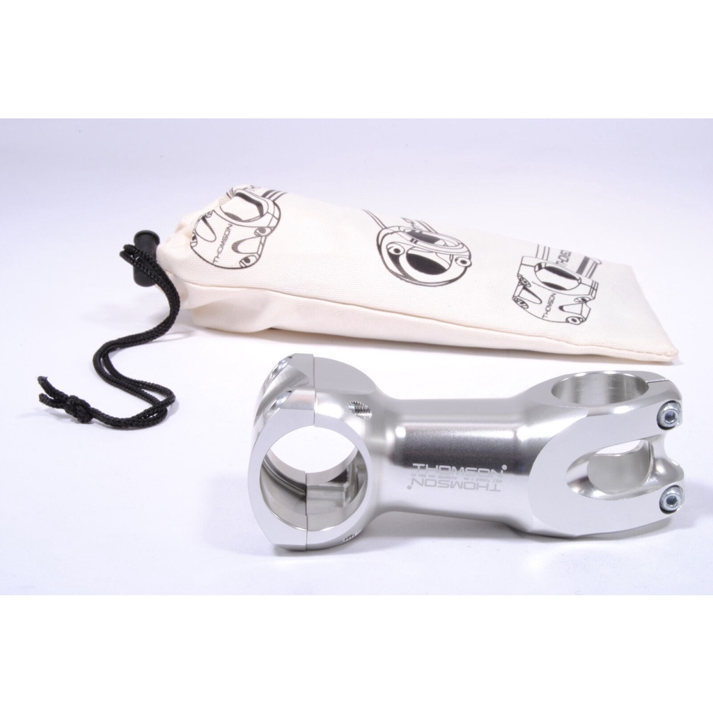 THOMSON ELITE X4 MOUNTAIN BIKE STEM 90MM 31.8MM SILVER 10D SM-E138