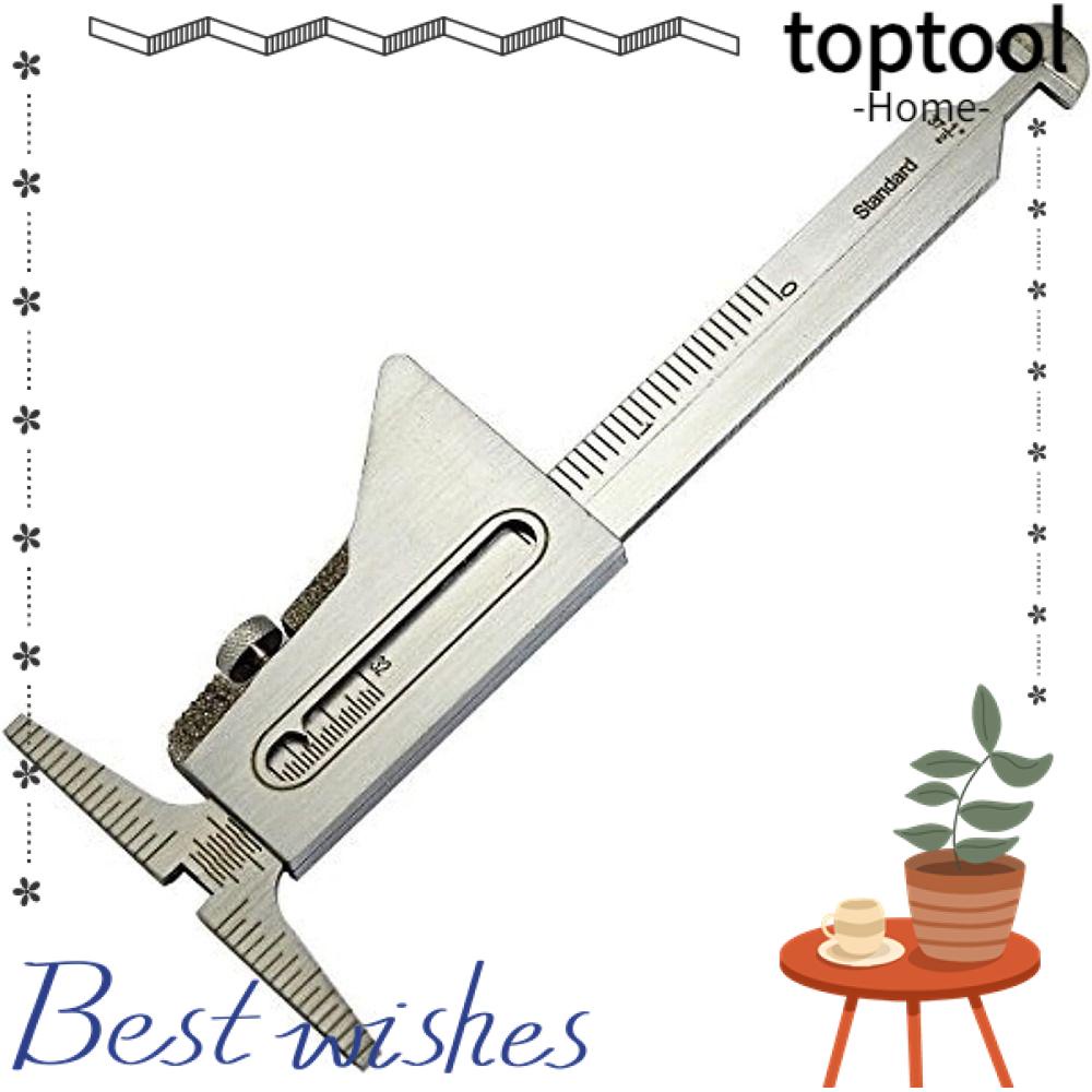 Toptool Hi Lo Welding Gauge Inch And Metric Stainless Steel Pipe Gauge Misalignment Inspection