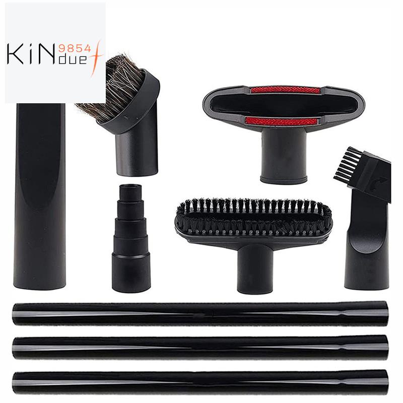 Vacuum Attachments 1 1/4 Inch Hardwood Floor Brush Extension Wands with