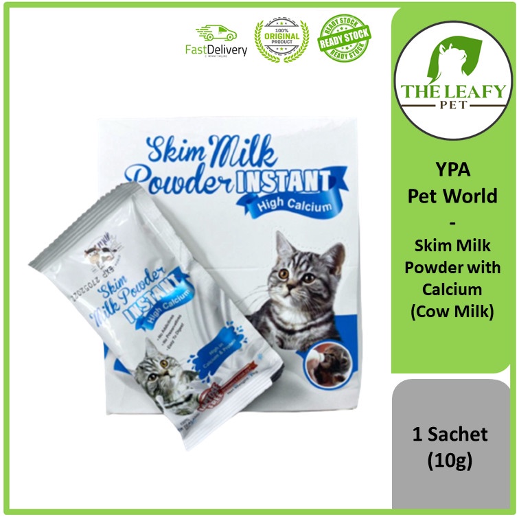 YPA Pet World Skim Milk Powder with Calcium / Cow Milk for Cat 1